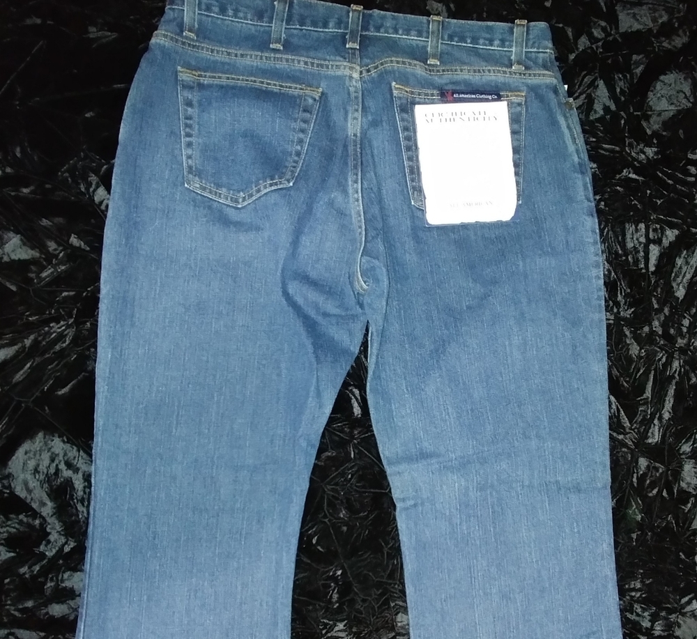 all American clothing Co. denim jeans